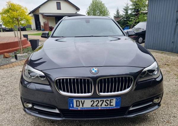 BMW Seria 5 cena 53700 przebieg: 285000, rok produkcji 2015 z Ciechocinek małe 781